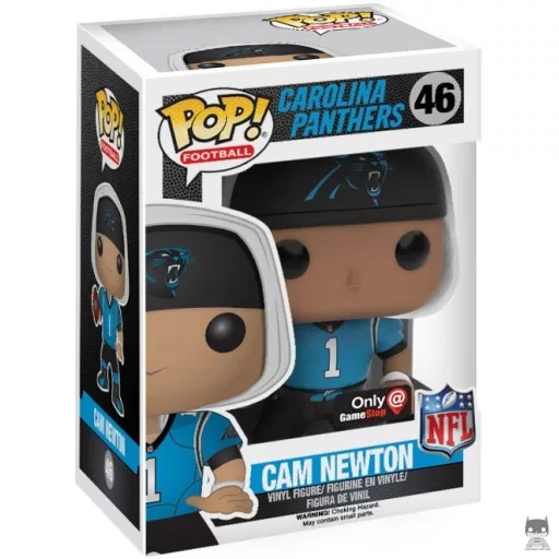 Figurine Funko POP Cam Newton (Maillot Retro) (Exclusive)
