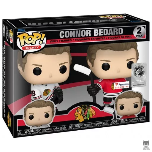 Figurine Funko POP Connor Bedard (NHL : Ligue Nationale de Hockey)