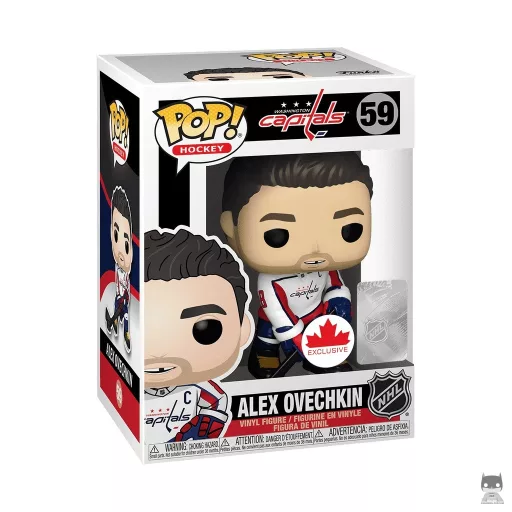 Figurine Funko POP Alex Ovechkin (NHL : Ligue Nationale de Hockey)