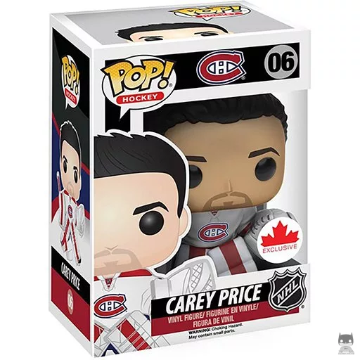 Figurine Funko POP Carey Price (Maillot Extérieur) (Pop! Vinyl)