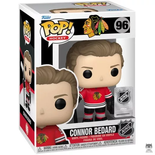 Figurine Funko POP Connor Bedard (NHL : Ligue Nationale de Hockey)
