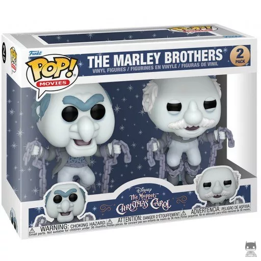 Figurine Funko POP Les Frères Marley (Noël chez les Muppets)