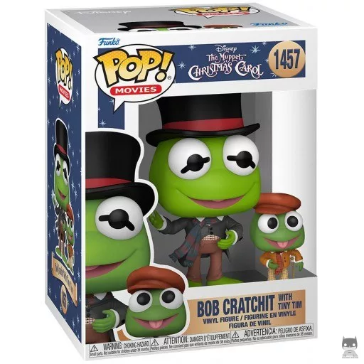 Figurine Funko POP Bob Cratchit avec Tiny Tim (Noël chez les Muppets)