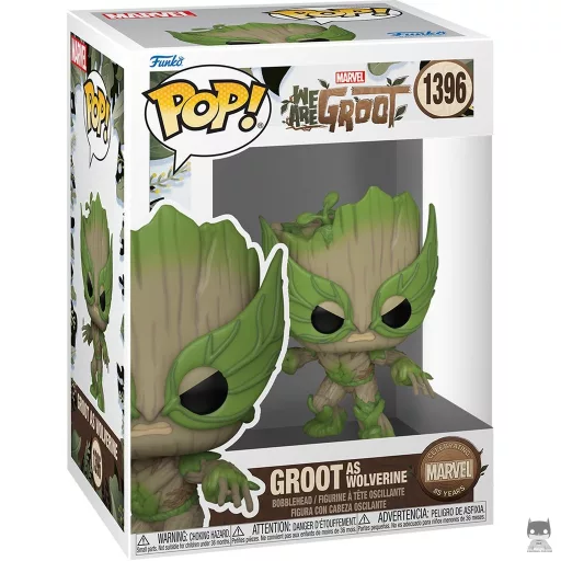 Figurine Funko POP Groot en Wolverine (Nous sommes Groot)