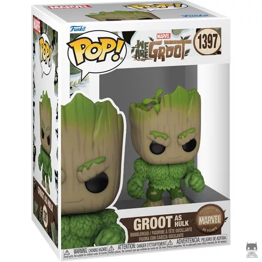Figurine Funko POP Groot en Hulk (Nous sommes Groot)