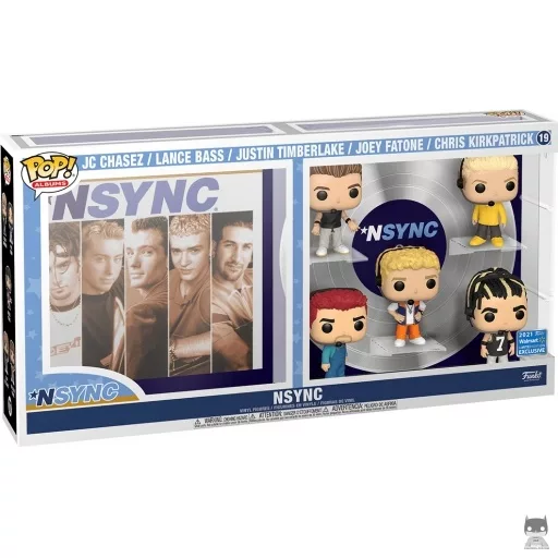 Figurine Funko POP NSYNC
  : *NSYNC (JC Chasez, Lance Bass, Justin Timberlake, Joey Fatone & Chris
  Kirkpatrick) (NSYNC)
