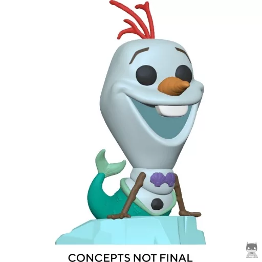Figurine Funko POP Olaf en Ariel (Pop! Vinyl)