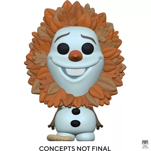 Figurine Funko POP Olaf en Simba (Pop! Vinyl)