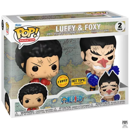 Figurine Funko POP Luffy & Foxy (Chase) (Monkey D. Luffy)
