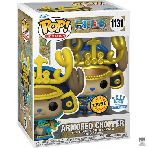 Figurine Funko POP Chopper en Armure (Chase) (One Piece)