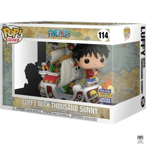 Figurine Funko POP Luffy avec Thousand Sunny (Exclusive)