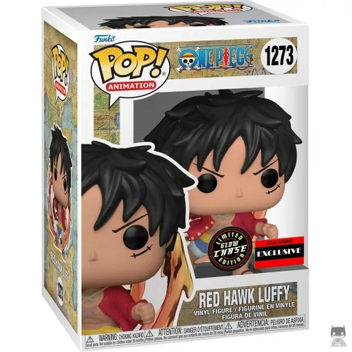 Figurine Funko POP Red Hawk Luffy (Chase) (One Piece)