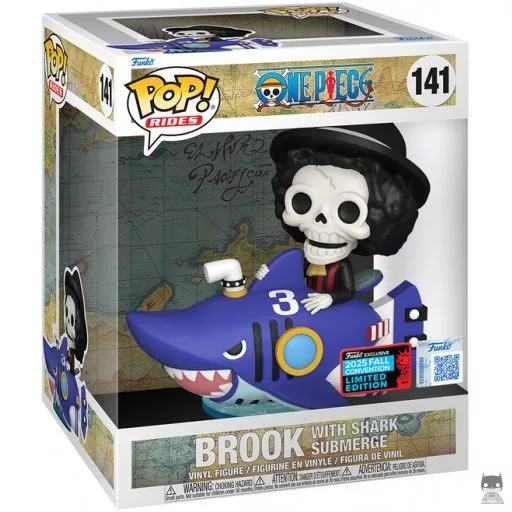 Figurine Funko POP Brook avec Shark Submerge (Exclusive)