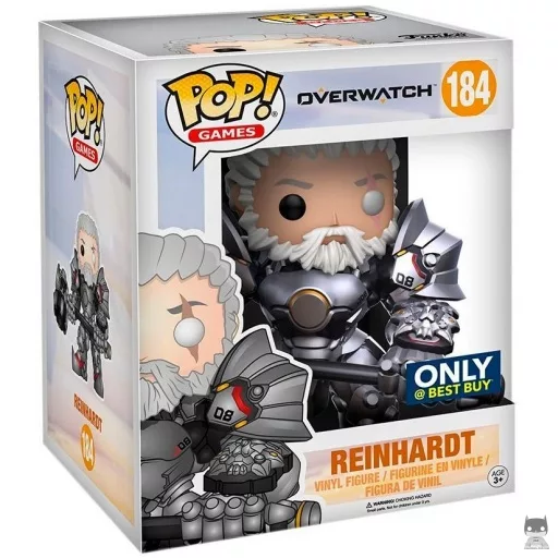 Figurine Funko POP Reinhardt sans Casque (Supersized) (Exclusive)