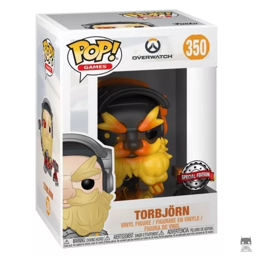 Figurine Funko POP Torbjörn avec Tourelle (Skin Noyau Fondu) (Exclusive)
