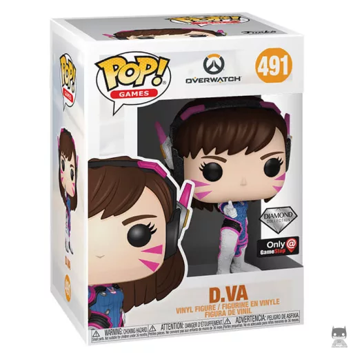Figurine Funko POP D.Va (Diamond Glitter) (Overwatch)
