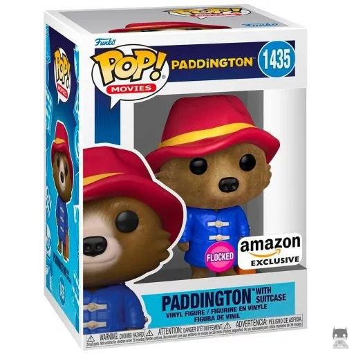 Figurine Funko POP Paddington avec Valise (Flocked) (Paddington)