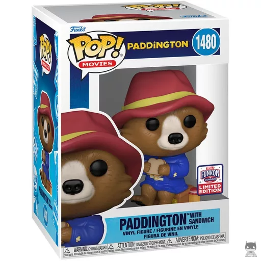 Figurine Funko POP Paddington avec sandwich (Funkon 2024)