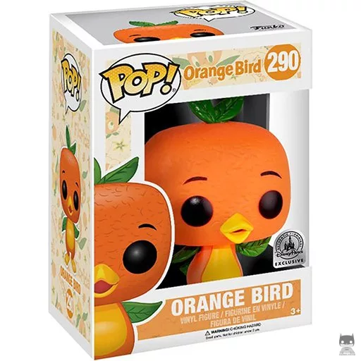 Figurine Funko POP Oiseau Orange (Exclusive)