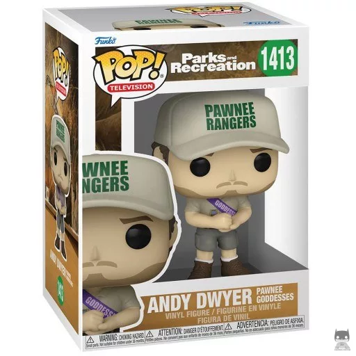 Figurine Funko POP Andy Dwyer (Pawnee Goddesses) (Parcs et Loisirs)