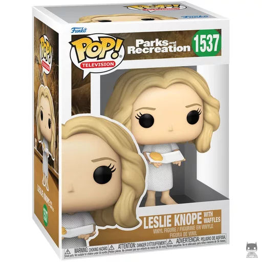 Figurine Funko POP Leslie Knope avec Gaufres (Parcs et Loisirs)