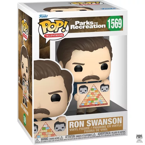 Figurine Funko POP Ron Swanson (Parcs et Loisirs)