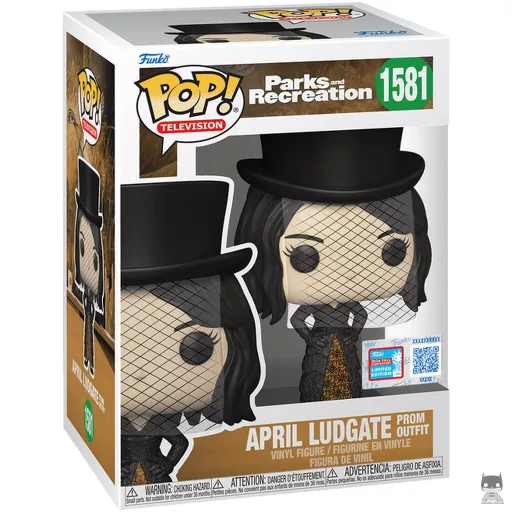 Figurine Funko POP April Ludgate (Tenue de bal) (Parcs et Loisirs)