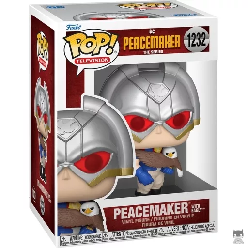 Figurine Funko POP Peacemaker avec Eagly (Peacemaker)