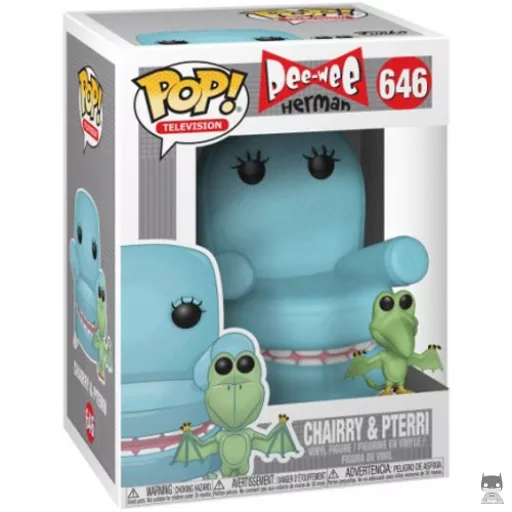 Figurine Funko POP Chairry avec Pterri (Pee-Wee Herman)