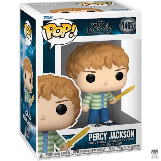 Figurine Funko POP Percy Jackson avec Anaklusmos (Percy Jackson et les Olympiens)