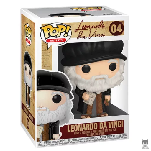 Figurine Funko POP Léonard de Vinci (Pop! Vinyl)