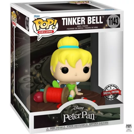 Figurine Funko POP Fée Clochette avec Bobine (Peter Pan)