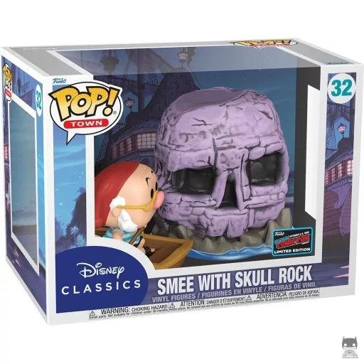 Figurine Funko POP M. Mouche avec Rocher Tête de mort (Peter Pan)