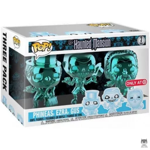 Figurine Funko POP Phineas, Ezra & Gus (Chrome) (Phantom Manor)
