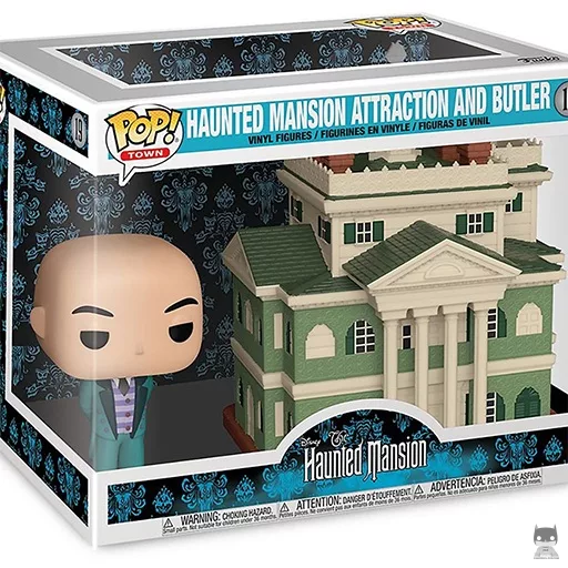 Figurine Funko POP Maison Hantée avec le Majordome (Pop! Vinyl)