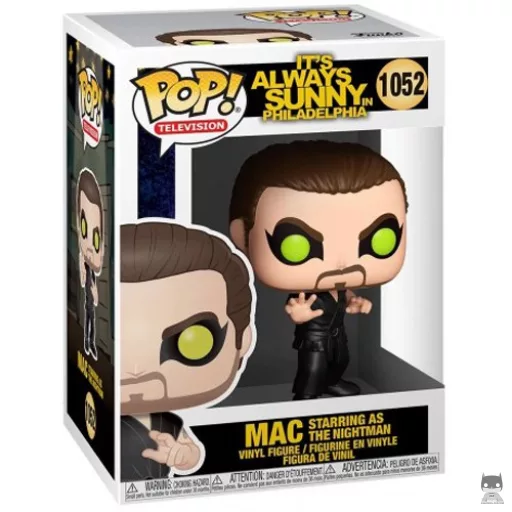 Figurine Funko POP Mac interprétant Nightman (Philadelphia)