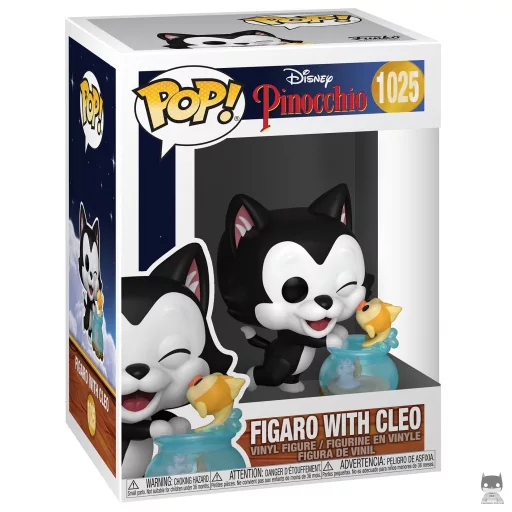 Figurine Funko POP Figaro avec Cleo (Pinocchio)