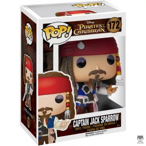 Figurine Funko POP Capitaine Jack Sparrow (Pop! Vinyl)