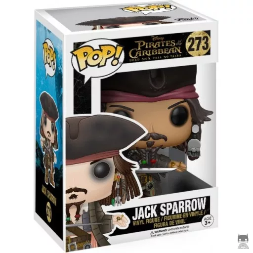 Figurine Funko POP Capitaine Jack Sparrow (Pirates des Caraïbes)