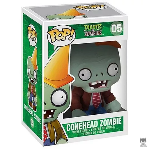 Figurine Funko POP Zombie avec Cône (Plantes contre Zombies)