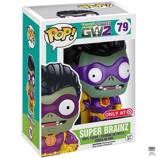 Figurine Funko POP Super Brainz (Plantes contre Zombies)