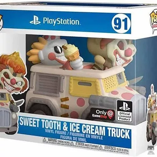 Figurine Funko POP Sweet Tooth & Camion de Glaces (Playstation)
