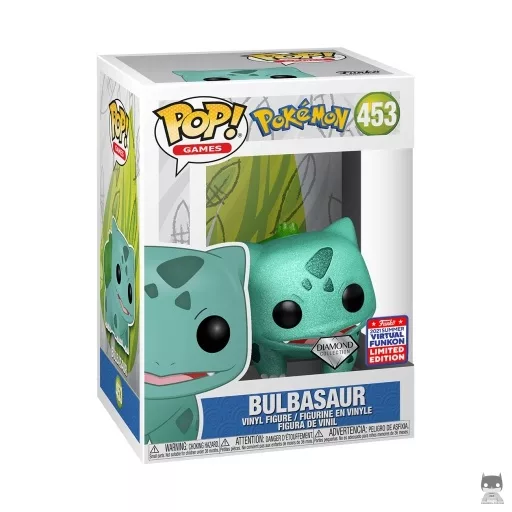 Figurine Funko POP Bulbizarre (Diamond Glitter) (Pokémon)