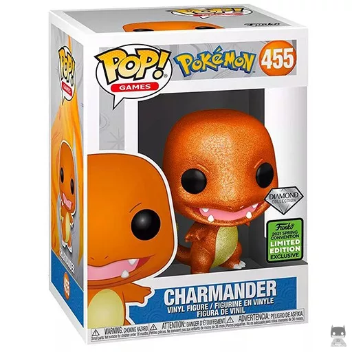 Figurine Funko POP Salamèche (Diamond Glitter) (Pokémon)