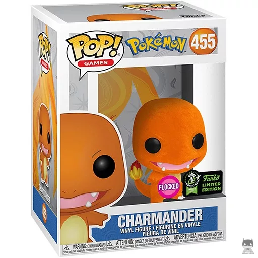 Figurine Funko POP Salamèche (Flocked) (Pokémon)