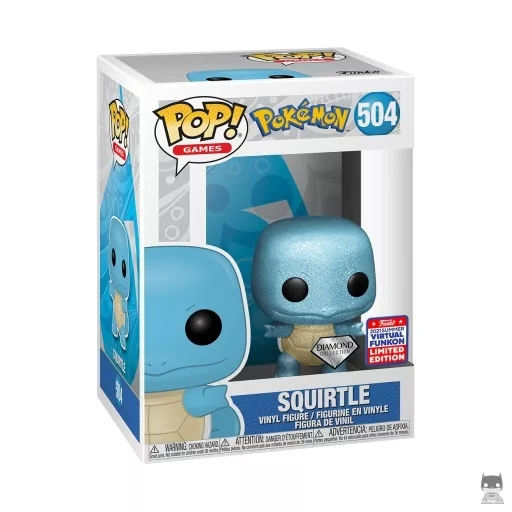Figurine Funko POP Carapuce (Diamond Glitter) (Pokémon)