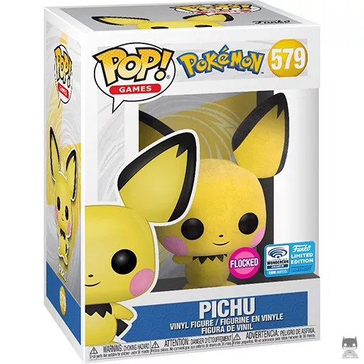 Figurine Funko POP Pichu (Flocked) (Pokémon)