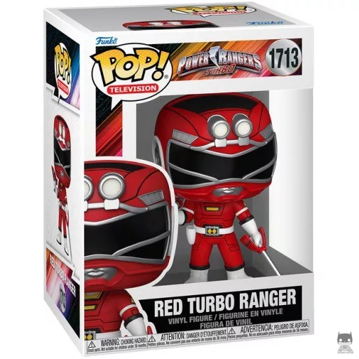 Figurine Funko POP Turbo Ranger Rouge (Power Rangers)