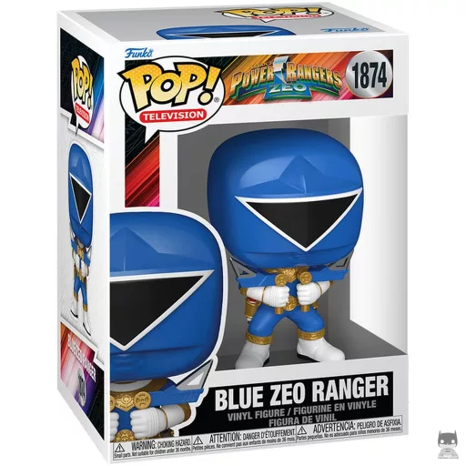 Figurine Funko POP Ranger Zeo Bleu (Power Rangers)