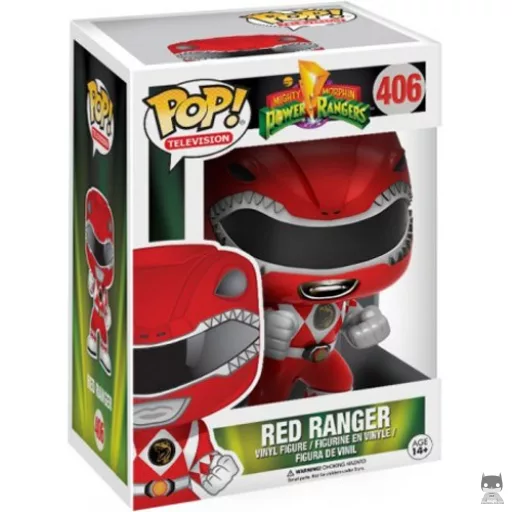 Figurine Funko POP Ranger Rouge (Power Rangers)